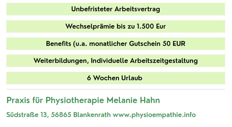 Stellenausschreibung 2